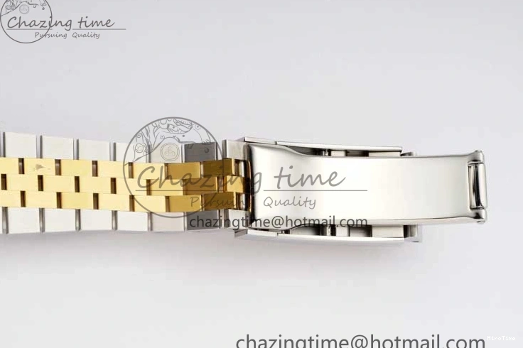 MiroTime 0311 GoodFit DateJust 36 SS YG DIWF 1:1 Best Edition 904L Steel White MOP Diamonds Dial on Jubilee Bracelet SA 2324